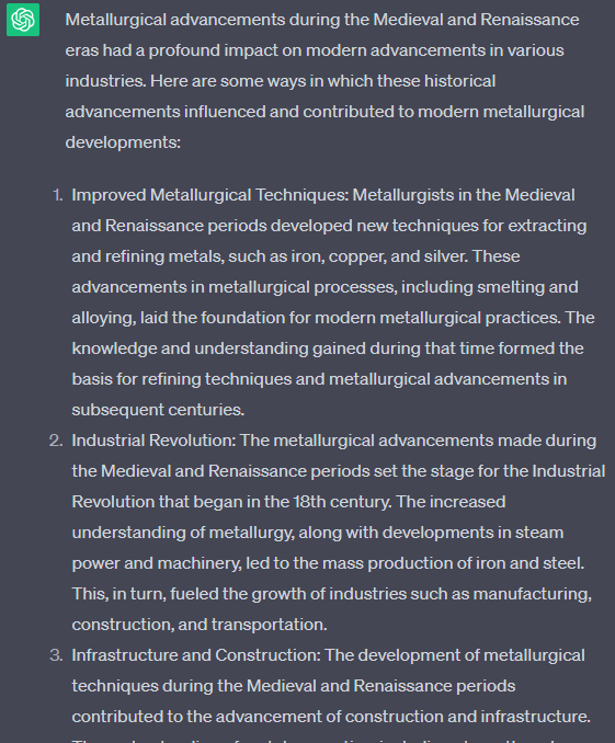 metallurgical research