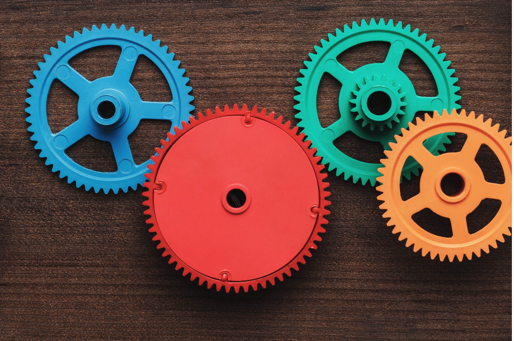 Image of gears working together